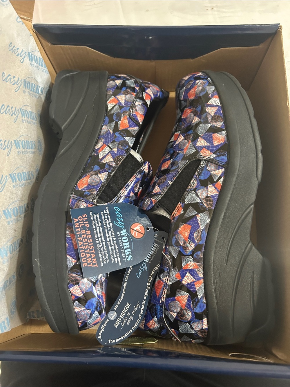 Dkny Black Slip-Resistant Comfort Shoe Sole